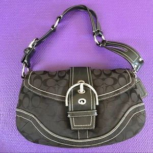 black COACH shoulder bag!